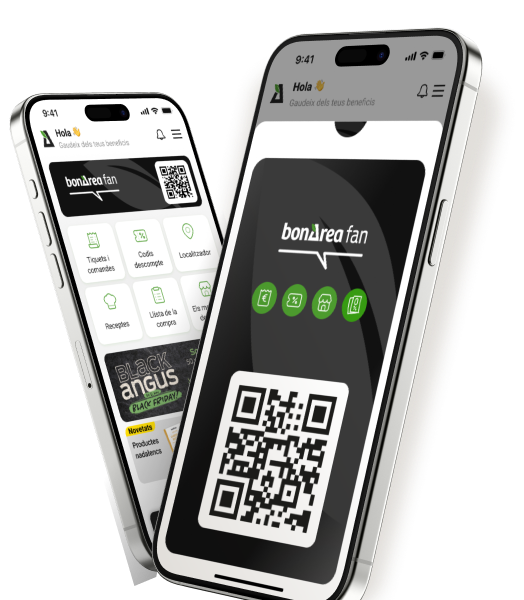 app mockup bonÀrea fan