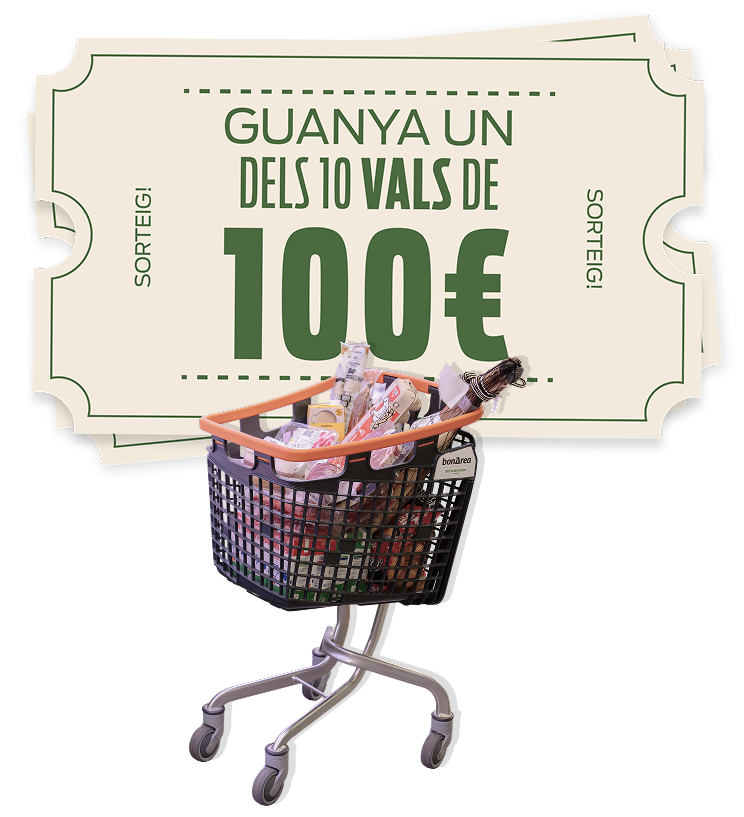 bonÀrea guanya un val de 100 €